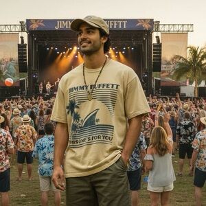 Jimmy Buffett 2014 This One’s for You Concert t-shirt size L